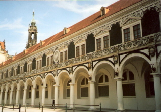 Foto vom Verkehrsmuseum in Dresden