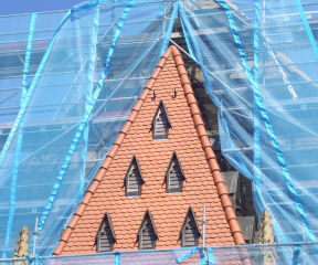 Foto vom Glockenspiel an der Stadtkirche in Eppingen