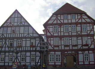 Foto vom Rathaus in Eschwege