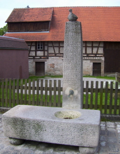 Foto vom Taubenbrünnerl in Feuchtwangen