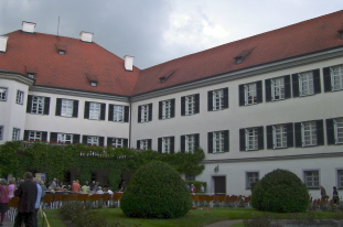 Foto vom Fuggerschloss Oberkirchberg