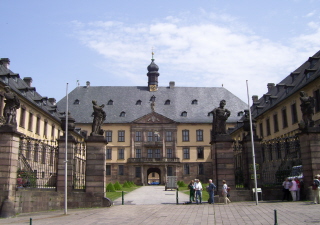 Foto vom Stadtschloss in Fulda