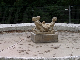 Foto vom Humboldbrunnen in Görlitz
