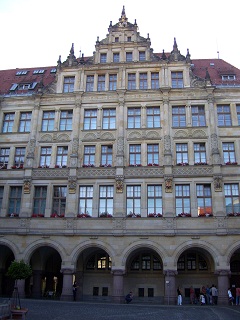 Foto vom Rathaus in Görlitz