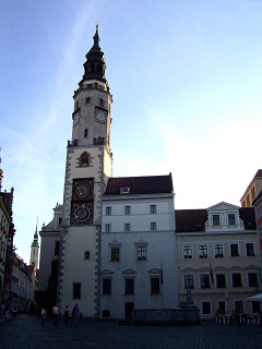 Foto vom Rathausturm in Görlitz