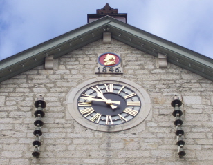 Foto vom Glockenspiel am Alten Rathaus