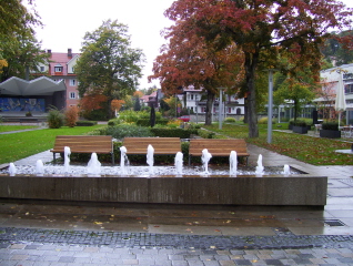 Foto vom Hofgartenbrunnen in Immenstadt