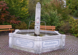 Foto vom Marktbrunnen in Weitnau