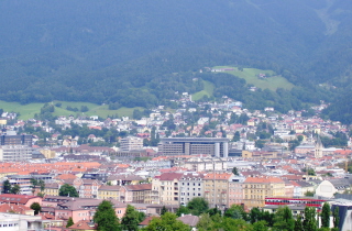 Foto vom Blick auf Innsbruck