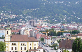 Foto vom Blick auf Innsbruck