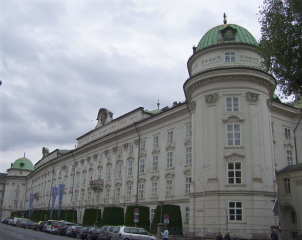 Foto der Hofburg in Innsbruck