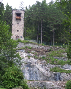 Foto vom Hungerburgturm in Innsbruck