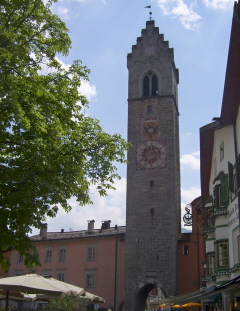 Foto vom Zwölferturm in Sterzing