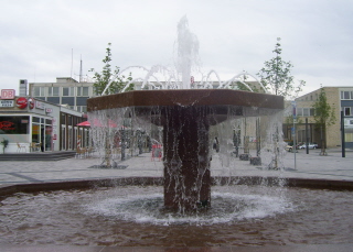 Foto vom Stadtbrunnen in Limburg