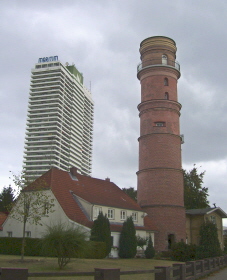 Foto vom Alten Leuchtturm in Travemünde