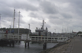 Foto vom Kai in Travem&uuml;nde