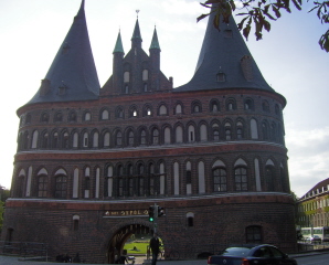 Foto vom Holstentor in L&uuml;beck
