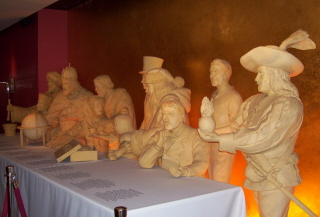 Foto vom Marhzipan-Salon in L&uuml;beck
