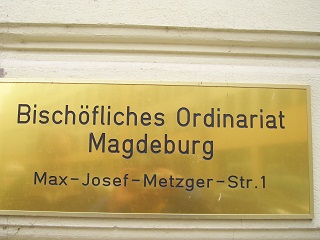 Foto vom Bischöflichen Ordinariat in Magdeburg