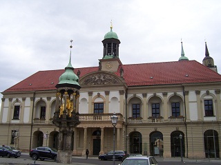 Foto vom Alten Rathaus in Magdeburg