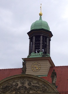 Foto vom Glockenspiel in Magdeburg