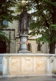 Foto vom Heinrichsbrunnen in Meißen