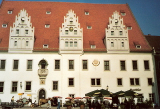 Foto vom Rathaus in Mei&szlig;en