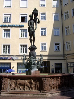 Foto vom Fortunabrunnen am Isartor in München