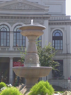 Foto vom Gärtnerplatzbrunnen in München