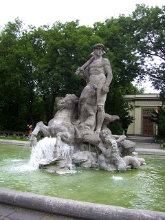 Foto vom Neptunbrunnen in München