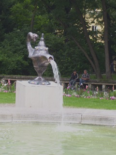 Foto vom Neptunbrunnen in München