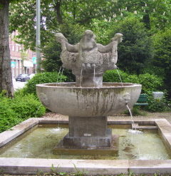 Foto vom Nymphenbrunnen in München