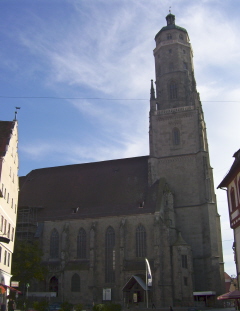 Foto vom Daniel, dem Wahrzeichen von N&ouml;rdlingen
