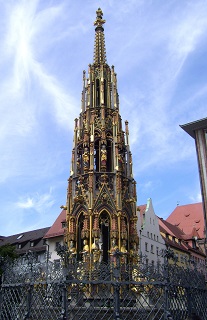Foto vom Schöner Brunnen in Nürnberg