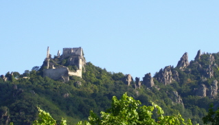 Foto der Burg Dürnstein