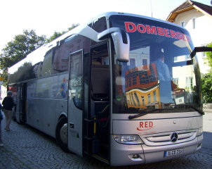 Foto vom Omnibus der Fa. Domberger