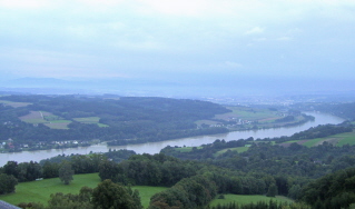 Foto der Donau bei Maria Taferl