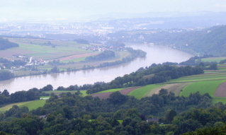 Foto der Donau bei Maria Taferl