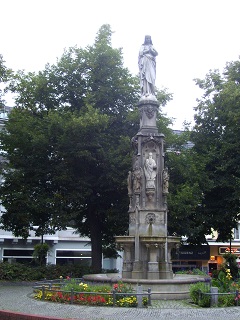 Foto vom Marienbrunnen in Paderborn