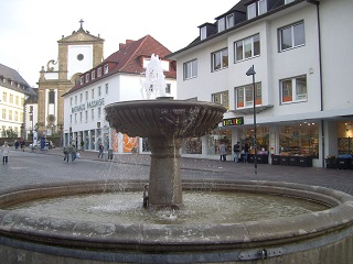 Foto vom Marktbrunnen in Paderborn