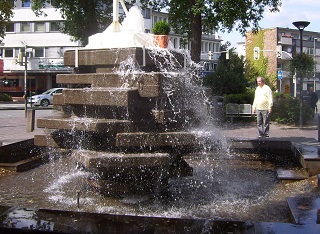 Foto vom Rikusbrunnen in Paderborn