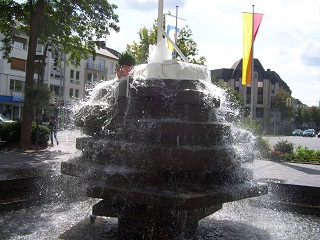 Foto vom Rikusbrunnen in Paderborn