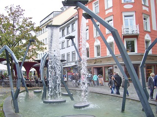 Foto vom Marienbrunnen in Ravensburg