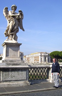 Foto der Engelsbrücke in Rom