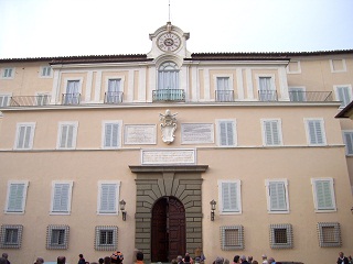 Foto vom Sommersitz des Papstes in Castel Gandolfo