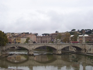 Foto vom Tiber in Rom