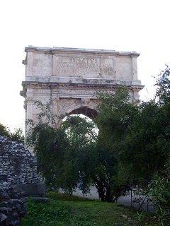 Foto vom Titusbogen in Rom
