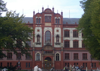 Foto der Universit&auml;t in Rostock