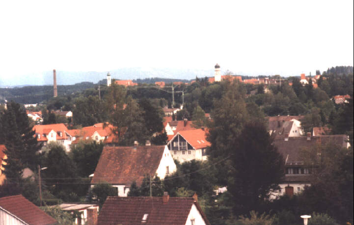 Foto: Blick auf Schongau