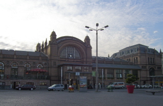 Foto vom Hauptbahnhof in Schwerin
